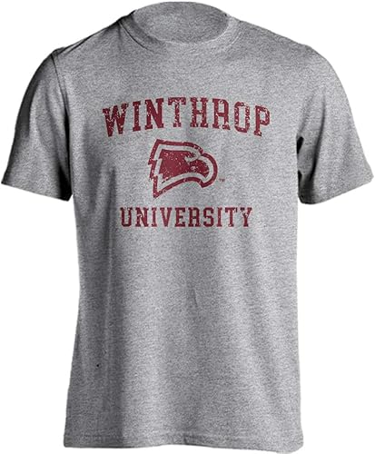 Miniatura 109 de Sport Your Gear NCAA Camiseta de manga corta retro con licencia oficial de aspecto desgastado para el día del juego, camiseta de espíritu deportivo