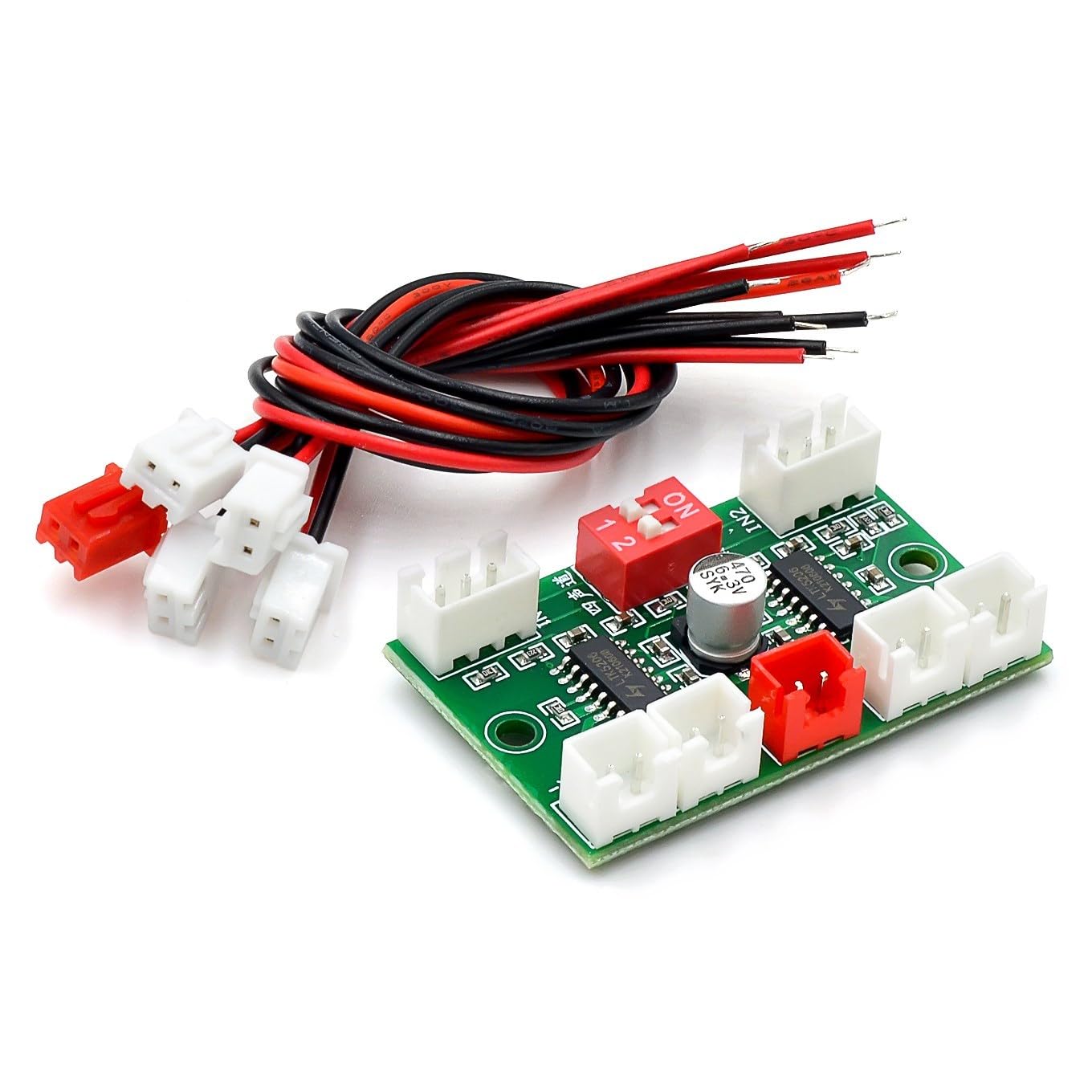 xcluma XH-A156 Mini PAM8403 Digital Audio Amplifier Board 4 Channels 3W*4 DC 5V Stereo Sound (B0D54MH45Y) Amazon Price History, Amazon Price Tracker