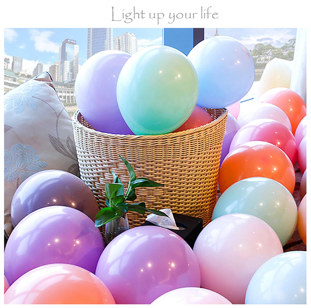 Buy 100pcs 10 Inch Macaron pastel Color Latex Balloon for Birthday
