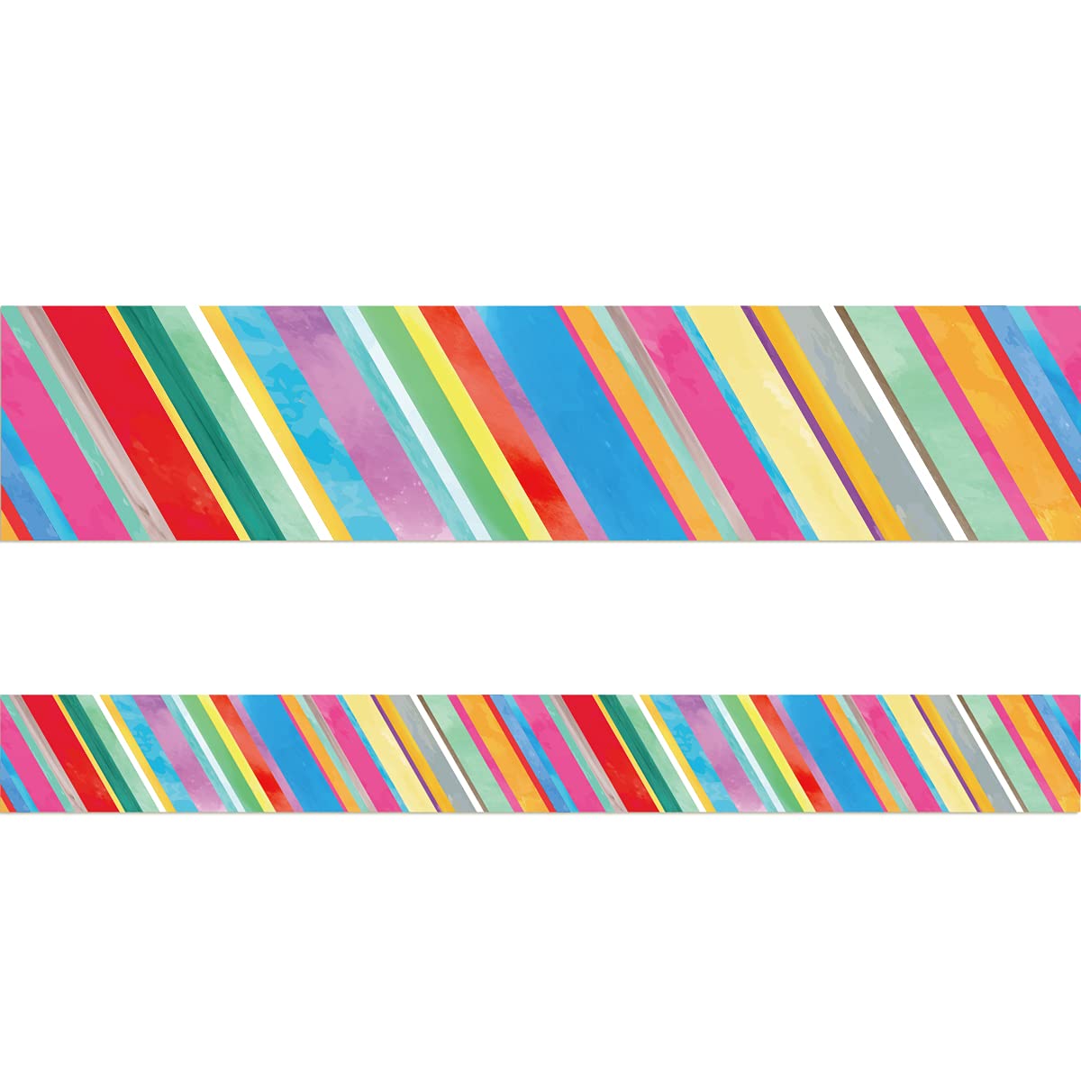 Tropical Color Bulletin Board Straight Border for Classroom 36ft One