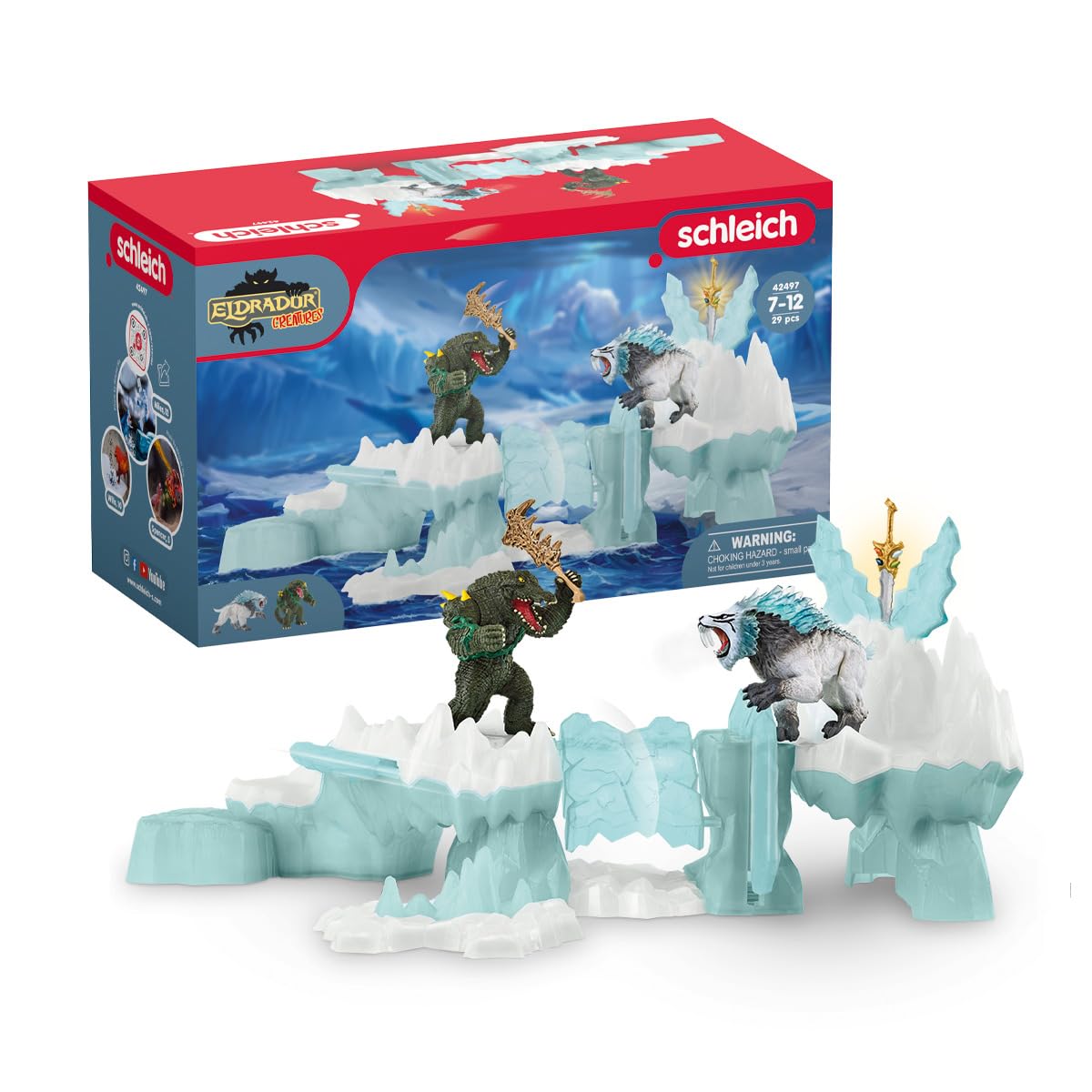 Schleich42497n Eldrador® Creatures Attack on Ice Fortress