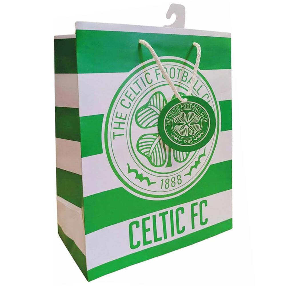 Celtic FC GIFT BAG FOOTBALL THEME MEDIUM SIZE BIRTHDAY GIFT BAG