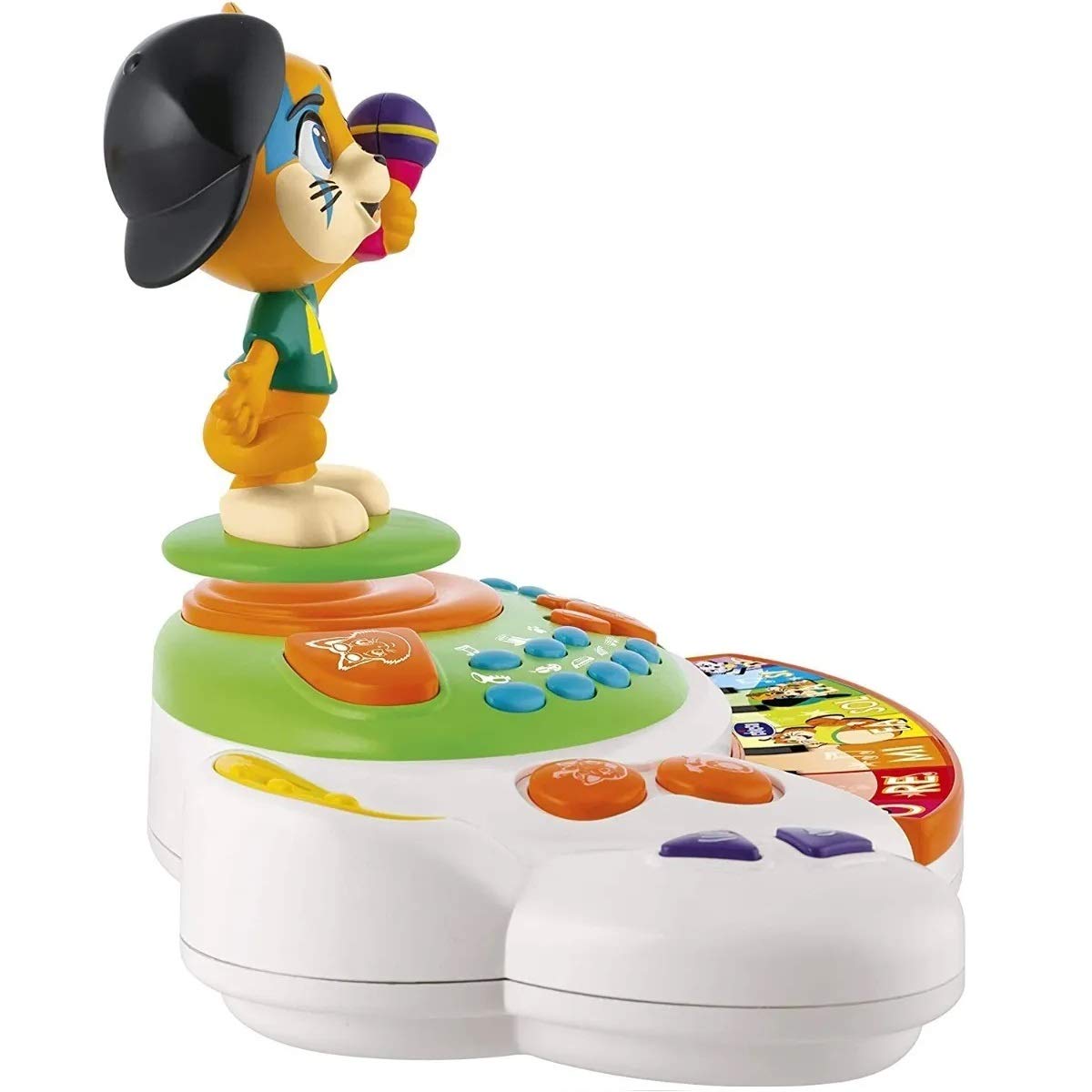 Chicco 44 Cats - Piano, Babys Musikspielzeug, Lernspielzeug Keyboard, Babyspielzeug, Songs 6 Sounds aus der TV Serie 44 Cats
