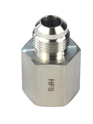 HFS (R) 38" hembra NPT a 12" macho SAE tubo adaptador reductor acero inoxidable 304