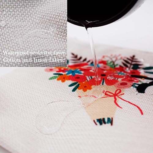 Miniatura 5 de Regalos de Navidad para mujeres, bolsa de maquillaje para hermanas, adolescentes, niñas, bonita bolsa de cosméticos, bolsa de accesorios de viaje,