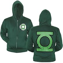 changes Green Lantern Symbol Zip-Up Hoodie