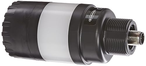 Miniatura 2 de Banner TL50RAQ EZ Luz Audible LED Torre Luz, conexión integral europea de 4 pines, color rojo LED