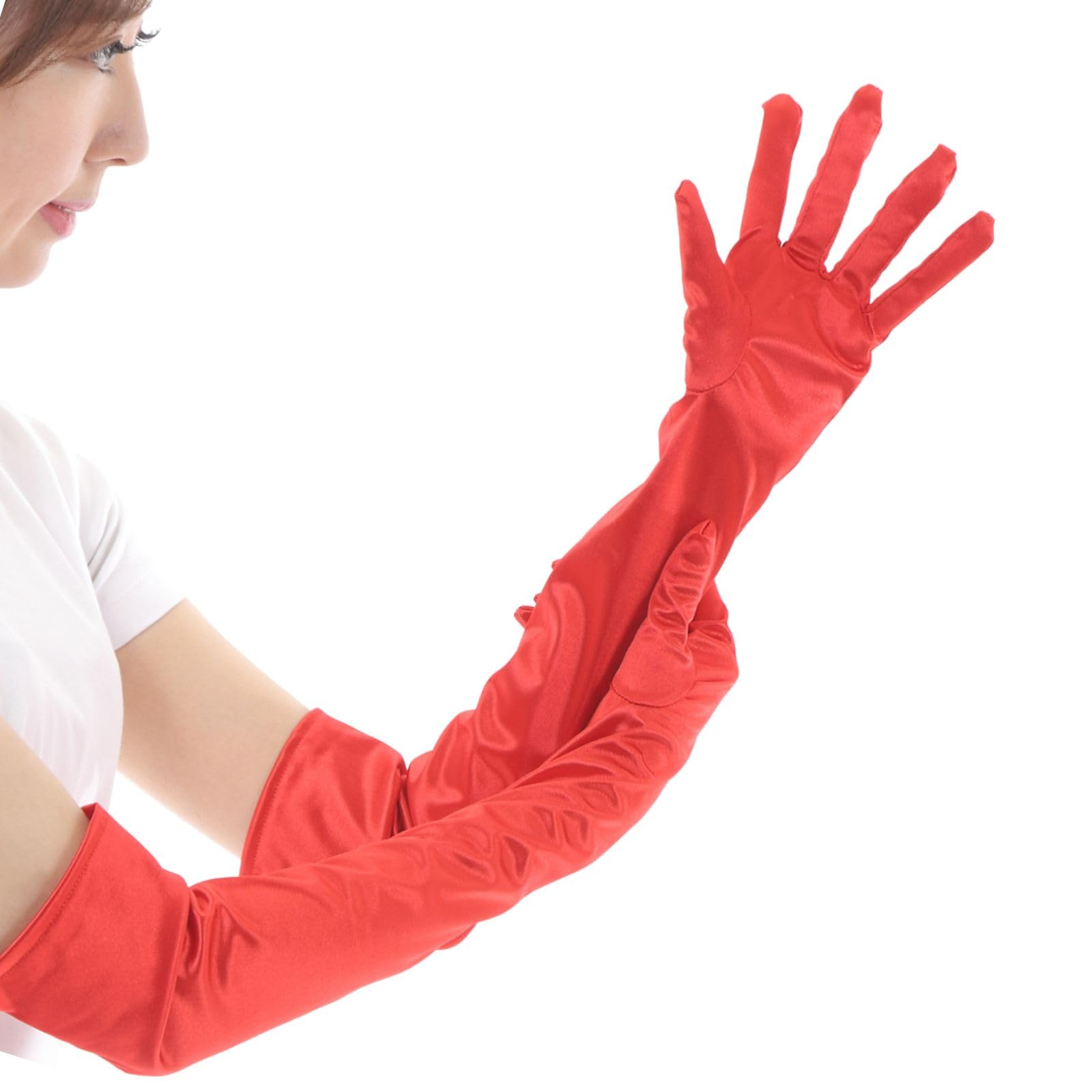 Amazon.co.jp: [ps.j] ロンググローブ グローブ コスプレ ウェディング 
