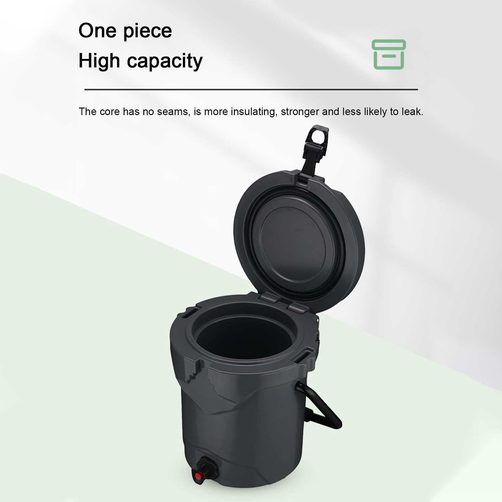 Portable Cooler Portavivande Isolato | Frigo da Picnic con Rubinetto per Campeggiatori Escursionisti Spiaggia Picnic Eventi Sportivi Pesca Viaggi Stradali Feste in