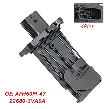 大阪 22680-3VA0A AFH60M-47 MAF Mass Air Flow Meter Sensor Fit For