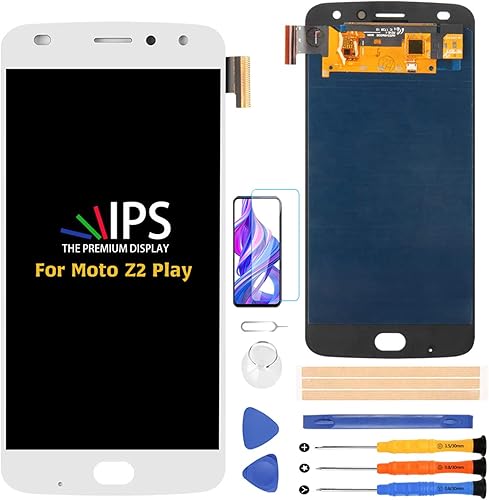Compatible con Moto Z2 Play Pantalla LCD de repuesto, para Motorola Z2 Play XT1710-01 XT1710-02 XT1710-06 XT1710-07 Kit de piezas de reparación de