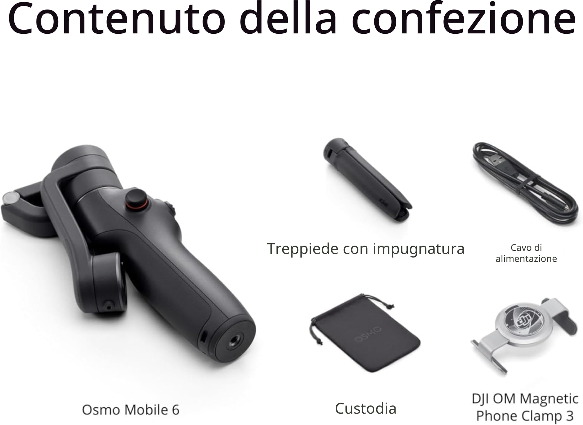 DJI Osmo Mobile 6 Gimbal per smartphone