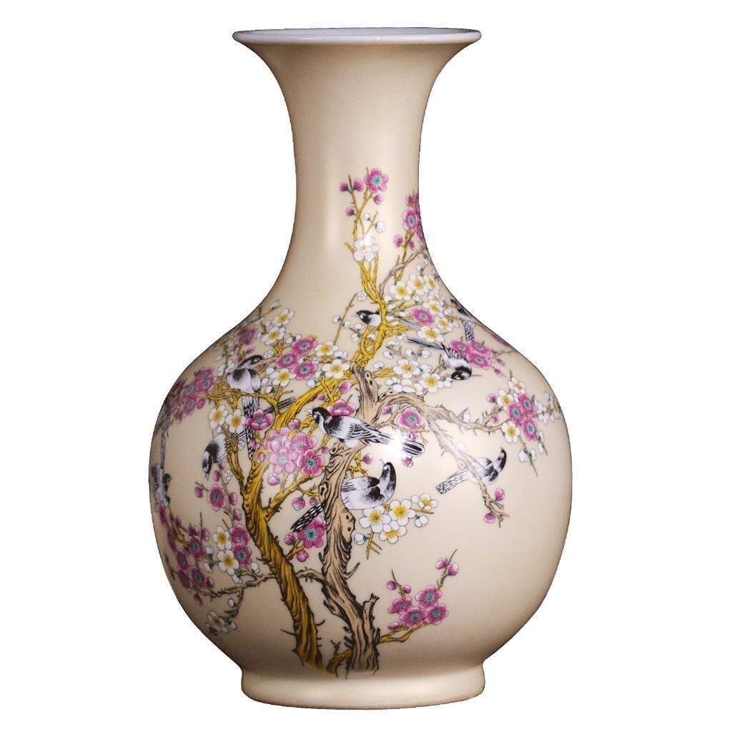 asdchZen Vase Ceramic Vases,Decorative Vase,Flowers Large Floor For Living Room Ceramic Retro Suitable For Home Office Party Decoration Fake Flower 36Cmx23Cm Flower