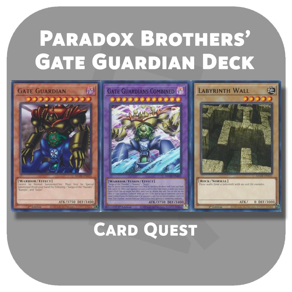 遊戯王　ウェハース　コンプリートセット Amazon.com: Complete Custom Deck for Yu-Gi-Oh! - Paradox Brothers