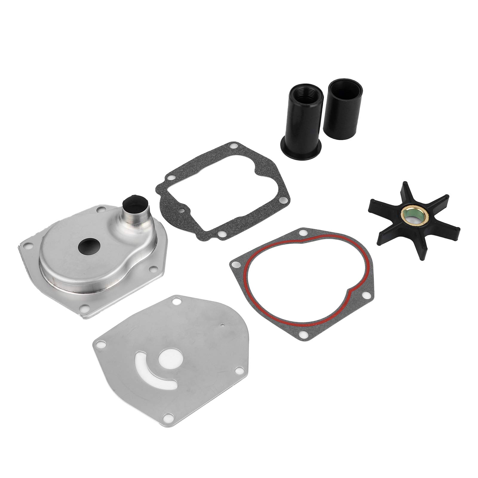Acouto Water Pump Impeller Kit, Outboard Water Pump Impeller Kit 821354A2 Repair Water Pump Repair Impeller Replacement Kit Fit for Mariner 30HP 40HP 45HP 50HP Engine