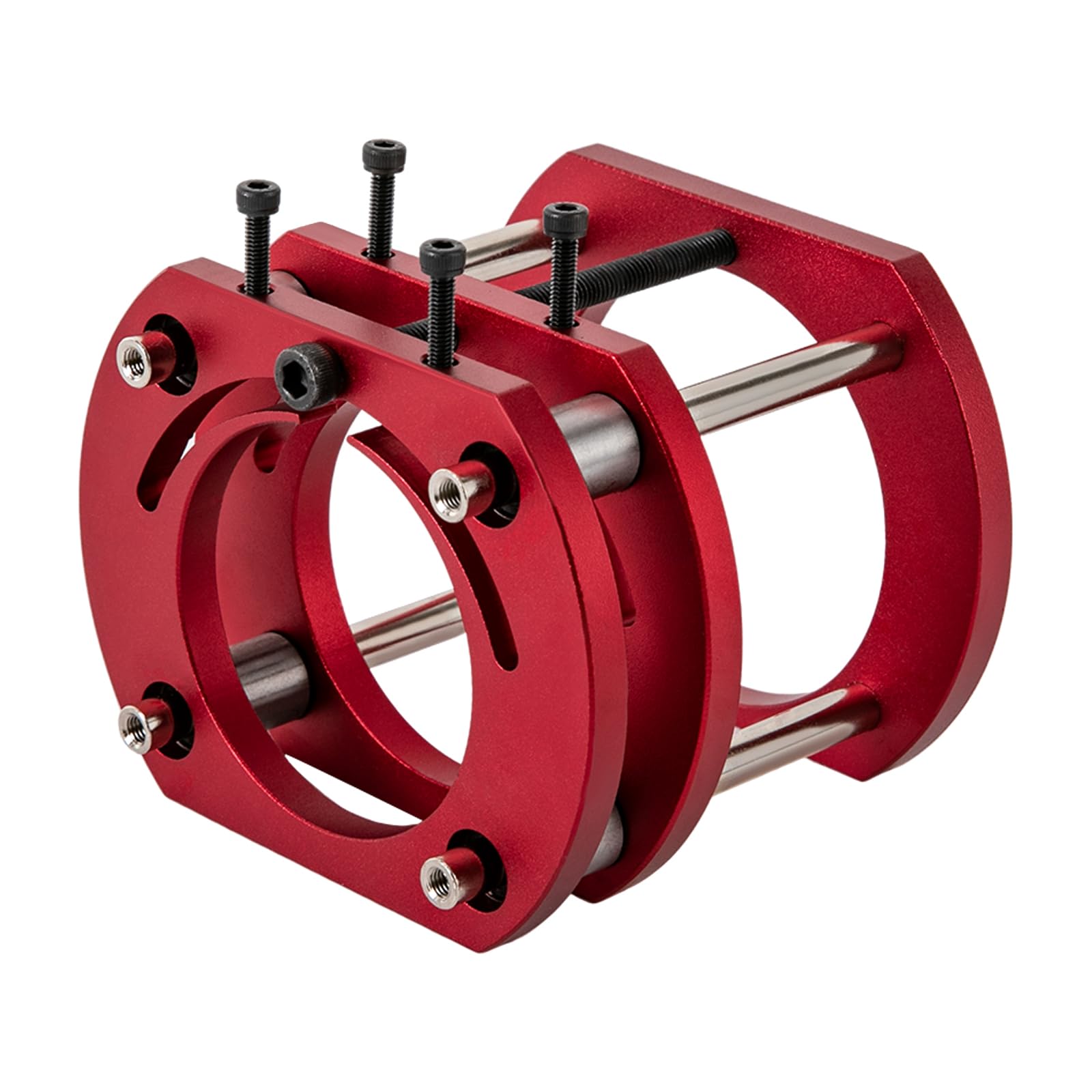Kit élévateur De Défonceuse - Système De Levage Pour Table De Fraisage DIY - Hauteur Max 47 Mm, Manivelle, En Alliage Aluminium