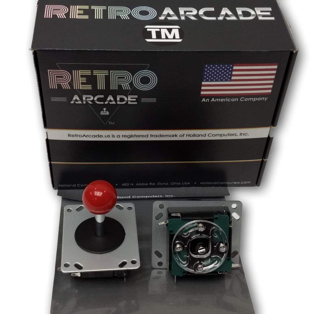 Amazon.com: Arcade Joystick with Red Ball - Switchable from 8-Way