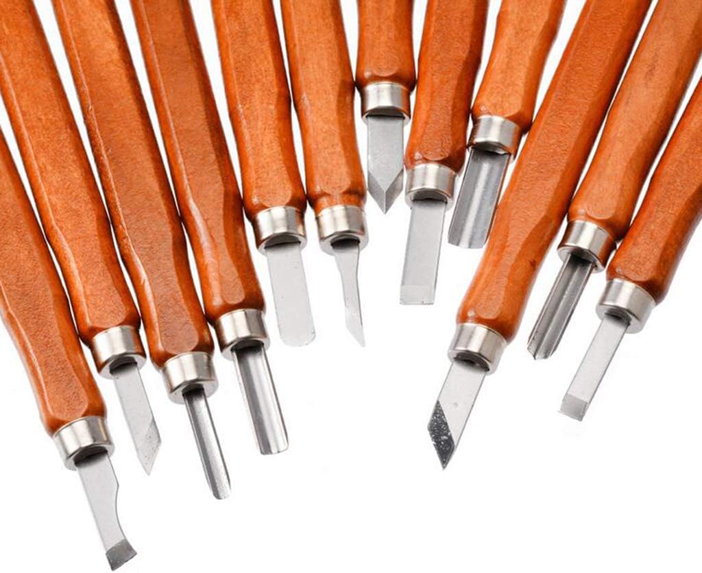 12 Pieces High-quality Carving Tool Set Carving Wood Woodcut