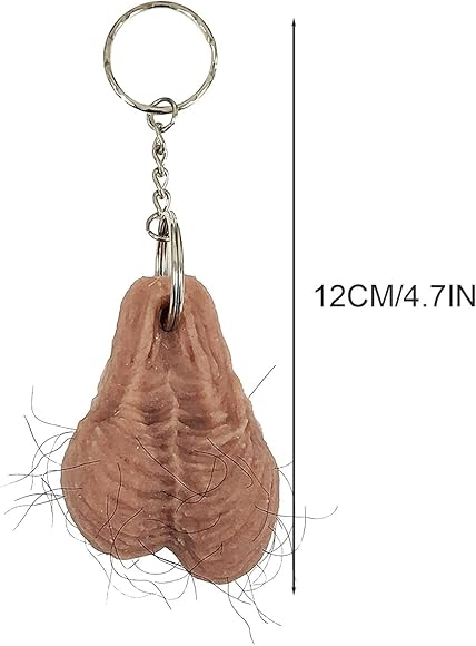 Amazon.co.jp: sitongnade ファニーヘアリーボールキーホルダー 