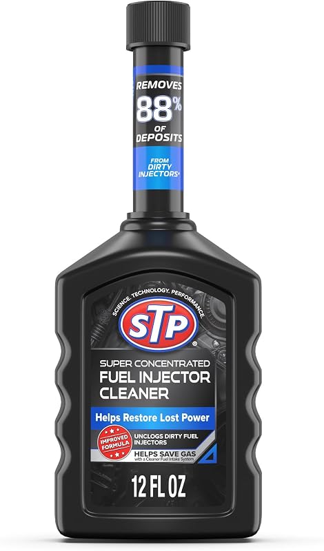 Limpador de Injetores de Combustível STP Super Concentrado para Motores a Gasolina – 355 mL