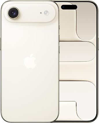 Apple iPhone Air 256GB SIM-Free The thinnest iPhone ever, featuring a 6.5-inch ProMotion display with up to 120Hz, powerful A19 Pro chip, center frame front camera, all-day battery; Light Gold