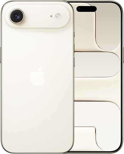 Apple iPhone Air 256GB (SIMフリー)：史上最薄のiPhone、最大120HzのProMotionを採用した6.5インチディスプレイ、パワフルなA19 Proチップ、センターフレームフロントカメラ、一日中使えるバッテリー；ライトゴールド