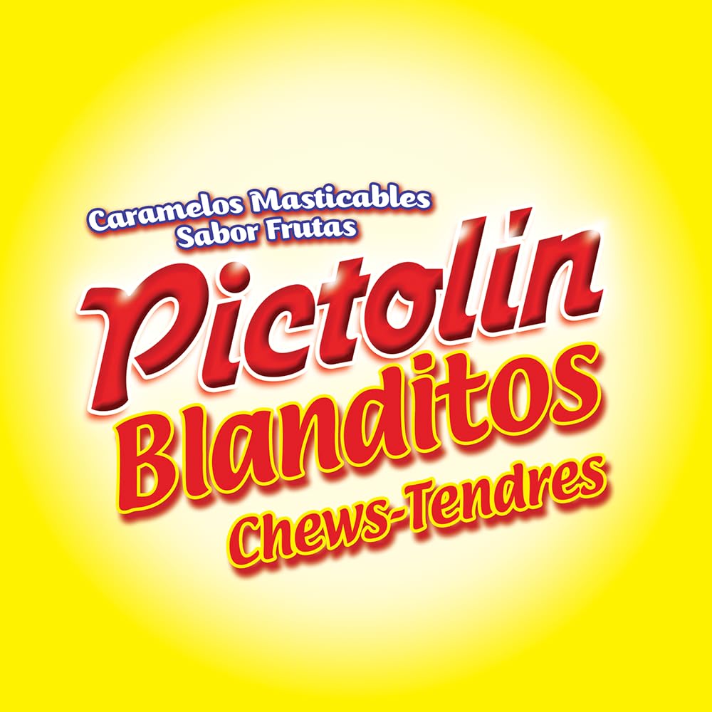 Pictolín Blanditos Caramelos Masticables Sabor Frutas Bolsa 1kg