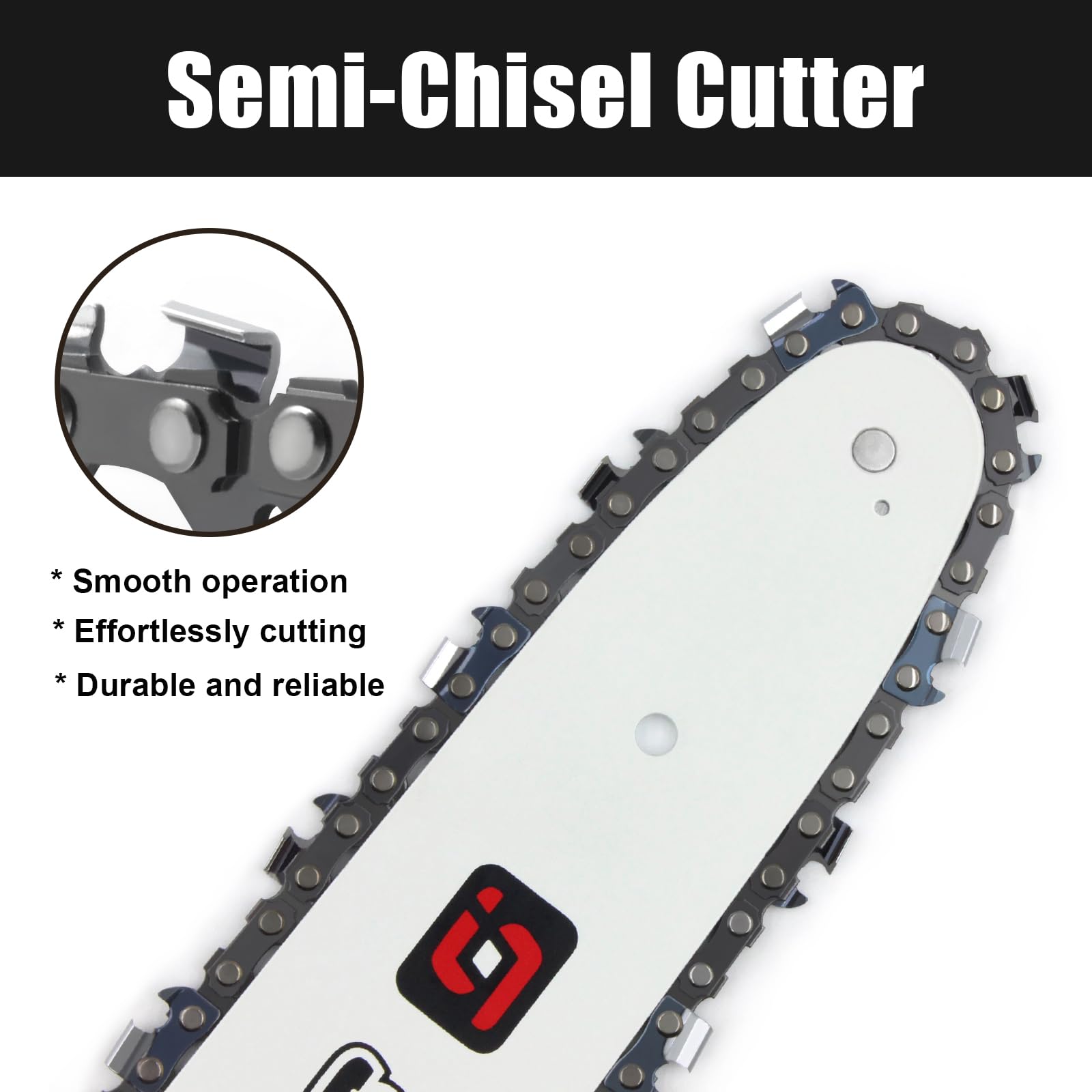 Barra e catena di ricambio per motosega da 40,6 cm, passo 3/8", calibro 109,2 cm, 56 maglie di trasmissione per Greenworks 2904502, EGO AG1600 CS1600/CS1604, Stihl, Echo, Craftsman, Poulan, Homelite