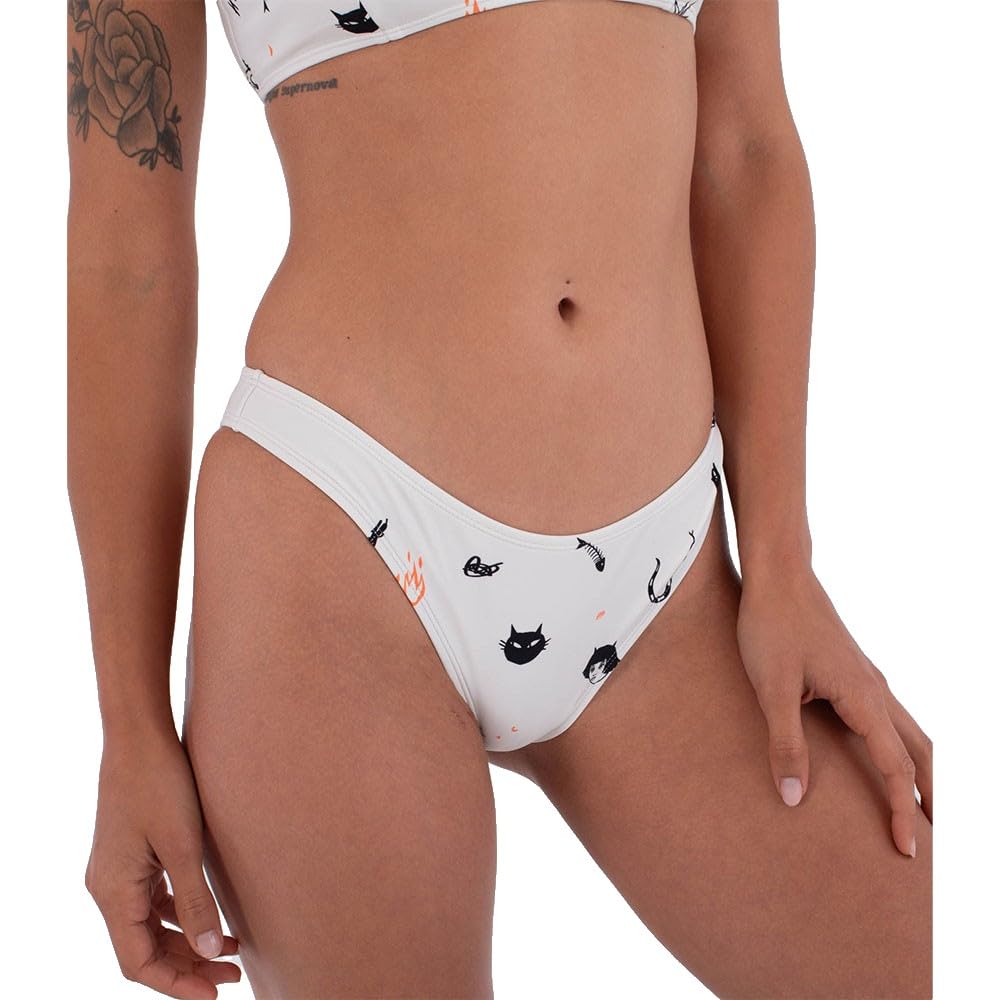 Hurley Womens Swimsuit Bikini Bottoms, Urban Bone, S EU