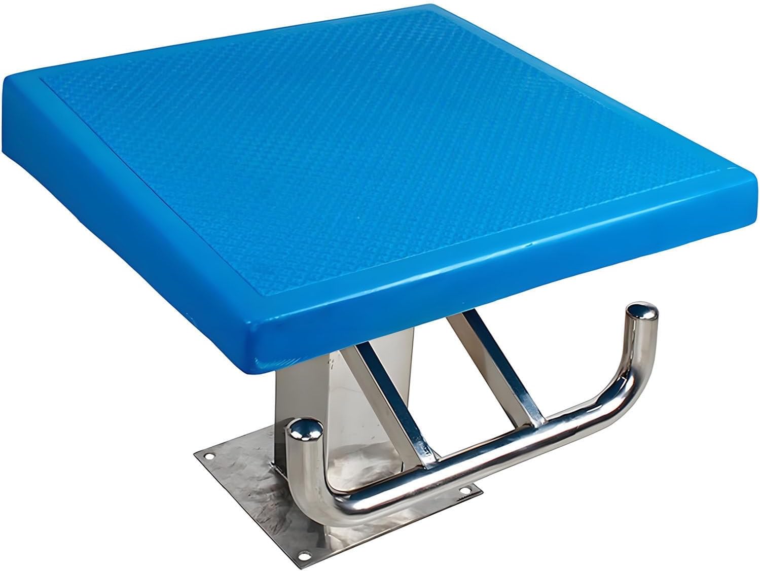 Stainless Diving Platform,Training Competition Diving Boards,Professional Swimming Pool Diving Boards Platform,Load 600lbs,Inclined at 15° A