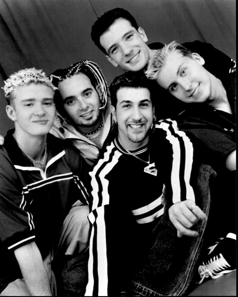 Posterazzi Nsync Group Black And White Photo Print (16 x 20) - Item # MVM70316