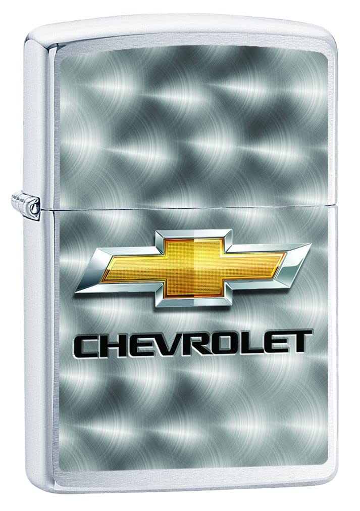 Amazon.com: Zippo Lighter- Chevy Chevrolet Bowties Bow Brushed