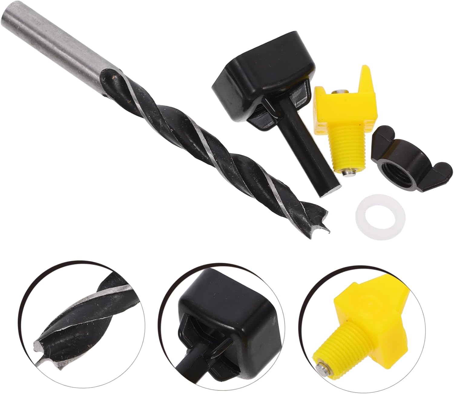 5 Sets Quick Install Chicken Waterer Nipples Poultry Watering System Heated Chicken Waterer