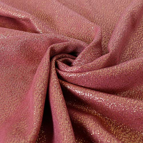 Image of LMVERNA Women's Sparkling Metallic Soft Pashmina Shawls and Wraps Scarf in Solid Colors