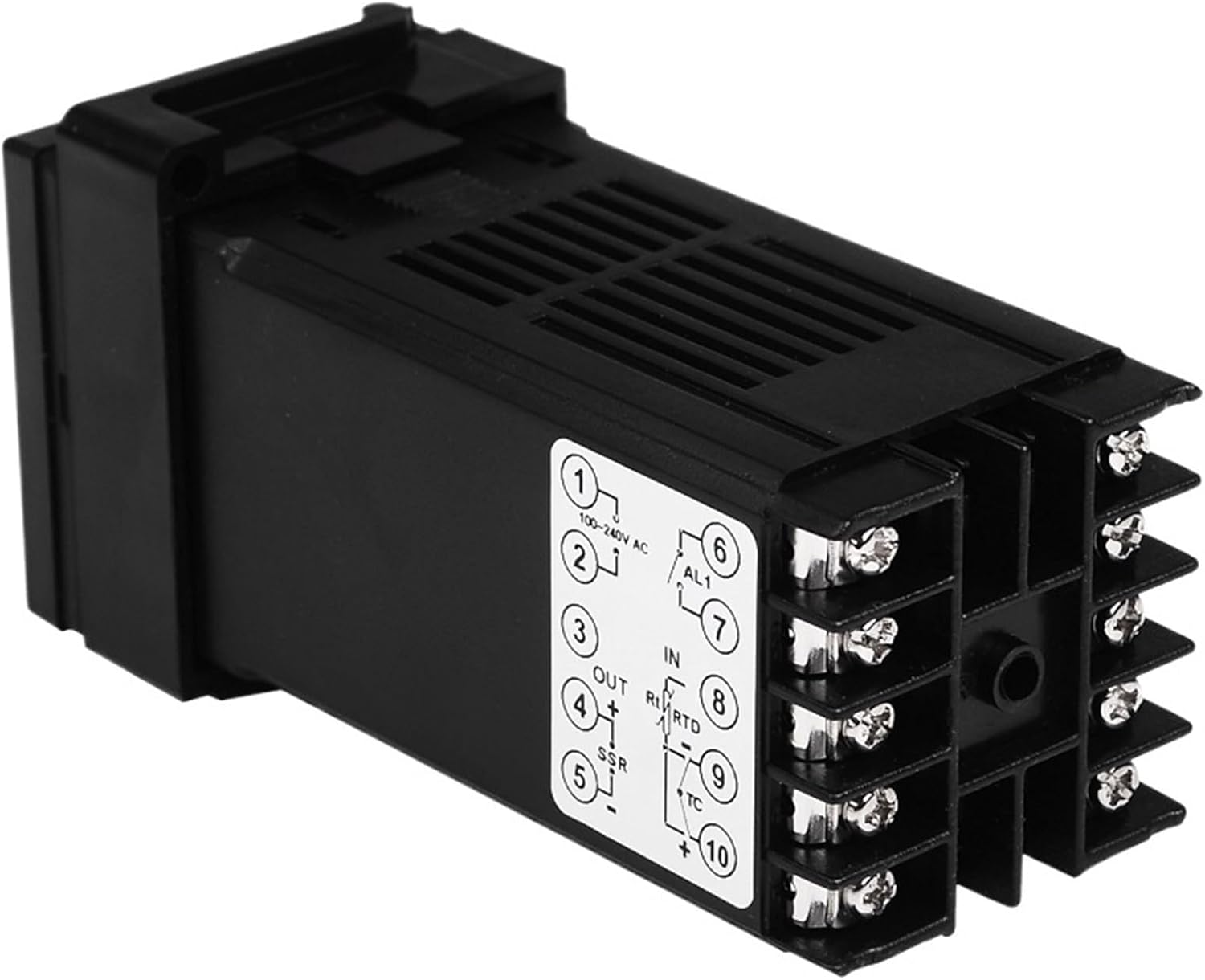 Alarm REX-C100 110V to 240V 0 to 1300 Degree Digital PID Temperature Controller Kits with K Type Probe Sensor(Relay Output)