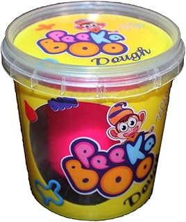 علبة صلصال من بيكابو، وردي فسفوري، 100 جرام