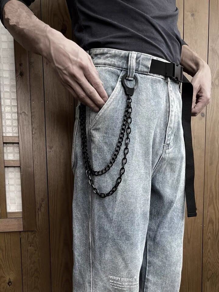 Image of Pants Chain for Men Women Jeans Chains Shorts Chains Goth Accessories Punk Hip Hop Wallet Chain