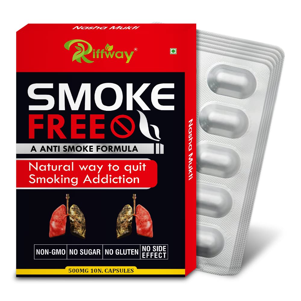 Quit Addiction Capsules | Useful for Alcohol and Smoking De Addiction pack-6 60 capsules-image-24