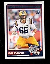 2025 Score Rookies #25 Will Campbell NMMT Patriots