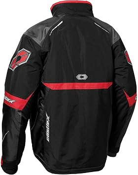 Castle X Men's Blade G5 Jacket (Charcoal/Red/Black - 2X-Large)