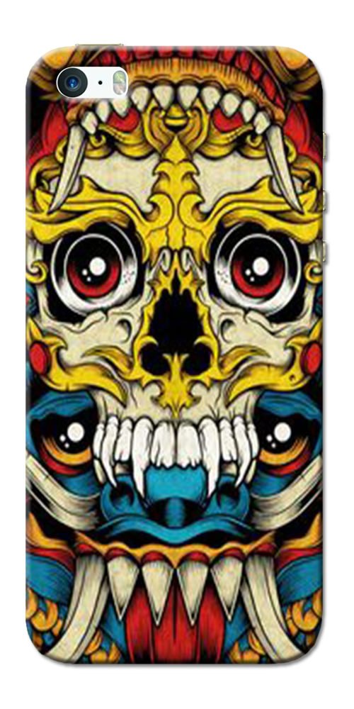 Case King Hard PC Printed Back Cover Compatible for Apple iPhone 5s / 5 Design150 Slim