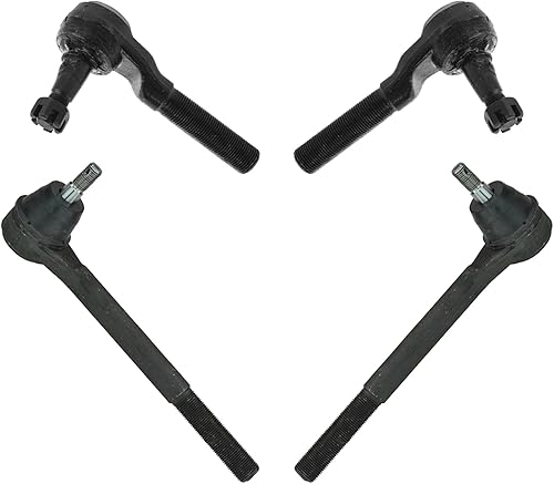 Vista 498 de TRQ - Juego de barras de acoplamiento delanteras interiores y exteriores