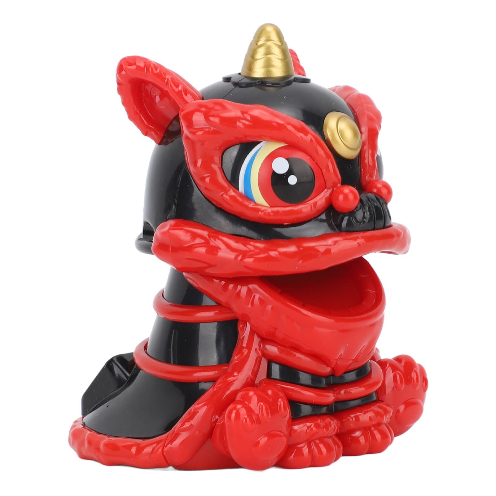 GW値下げ！ ラストワン！ Red Dot Sun Lion 音良 4Jack！ Amazon.com: SASKATE Solar Waking Lion, Lucky Chinese Nodding Lion