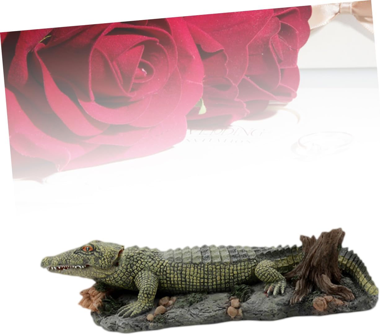 3pcs Fish Tank Decoration Fake Animals for Fish Tank Botanical Decor Home Decoration Clay Triangle Chemistry Frogs Decor Home Accents Decor Moss Decor Accessor