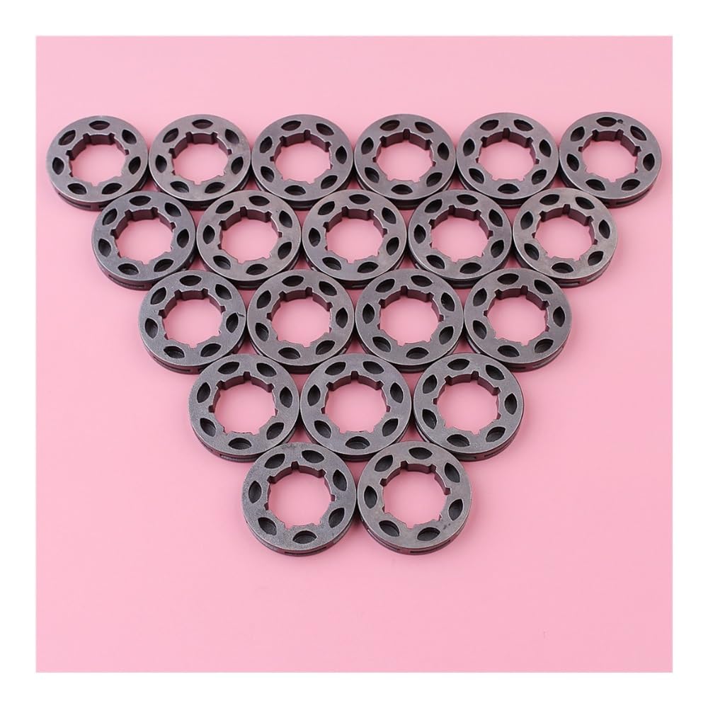20 Pezzi di Corona dentata Adatta for Motosega 028 034 029 036 039 MS290 MS310 MS360 MS390 7 Denti 19 mm