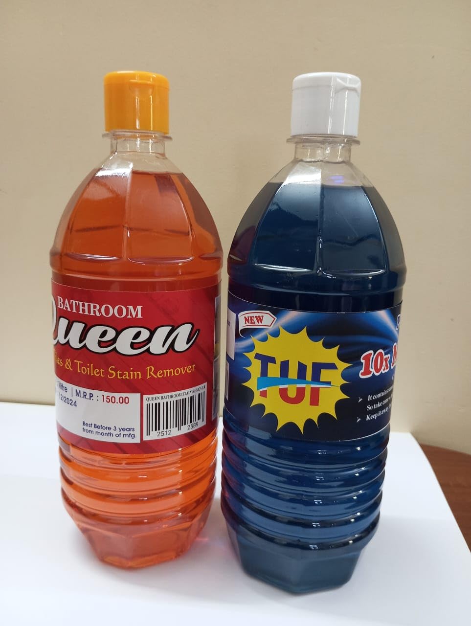 Toilet cleaner & Tiles cleaner combo |Queen & Bathroom Cleaner Combo Pack, Toilet and Tiles Stain Remover, 2 Bottles-picture-16