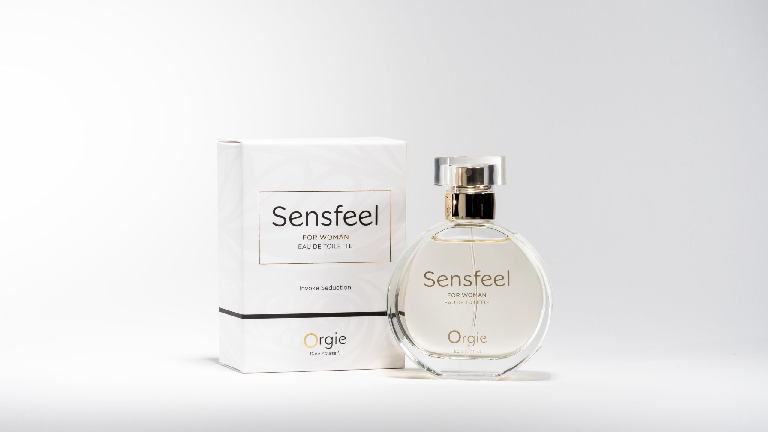 Orgie Sensfeel Eau de Toilette Mujer 50 ml | Fragancia Afrodisíaca con Feromonas Naturales | Jasminum officinale y Carob