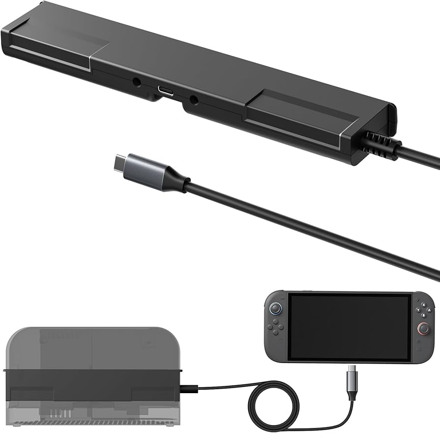 Nintendo Switch 2本体 USBケーブル付き USB C to HDMI Adapter Cable for Nintendo Switch 2 Mini Dock with