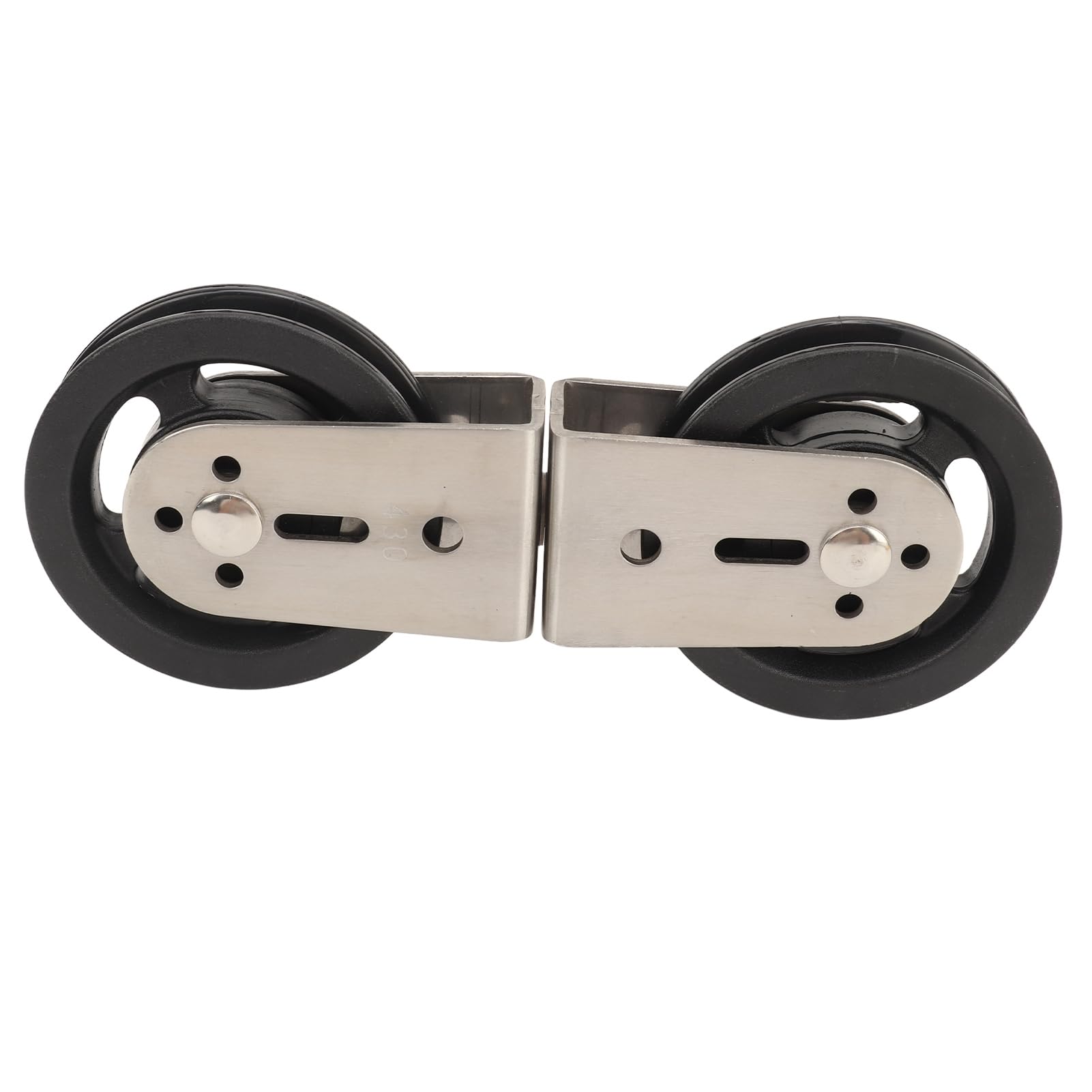 de polea de Cable Rueda de Gimnasio Bloque bidireccional Cojinete silencioso de Acero Inoxidable Fácil instalación Accesorio de tracción para Fitness Equipo de Entrenamiento en