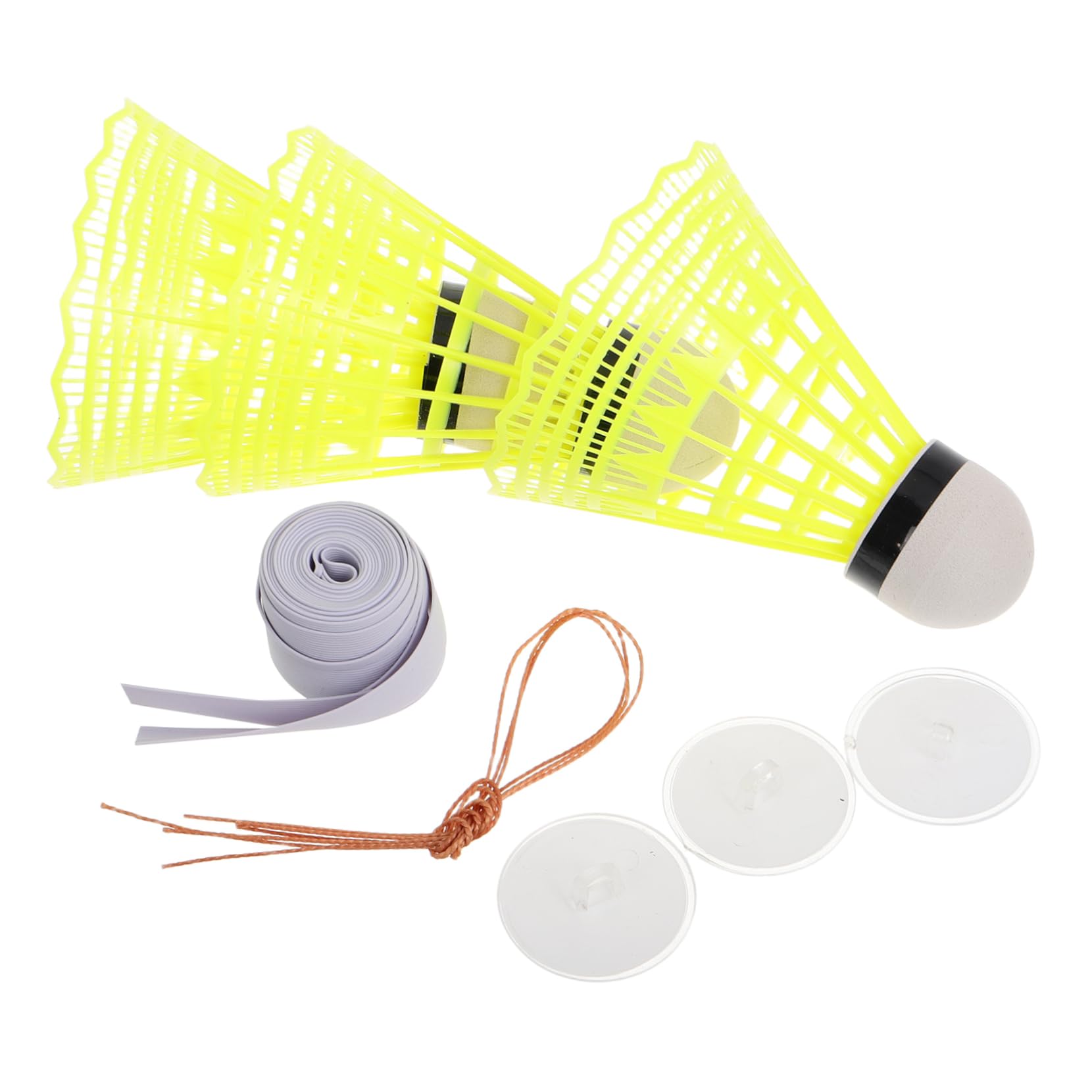 BESPORTBLE Self Study Badminton Trainer Rebound Shuttlecock Device Elastic Rope Single Player Training Equipment Home Kit